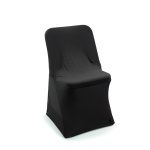 Lot de 2 housses de chaise coloris noir – Image 2