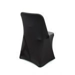 Lot de 2 housses de chaise coloris noir – Image 3