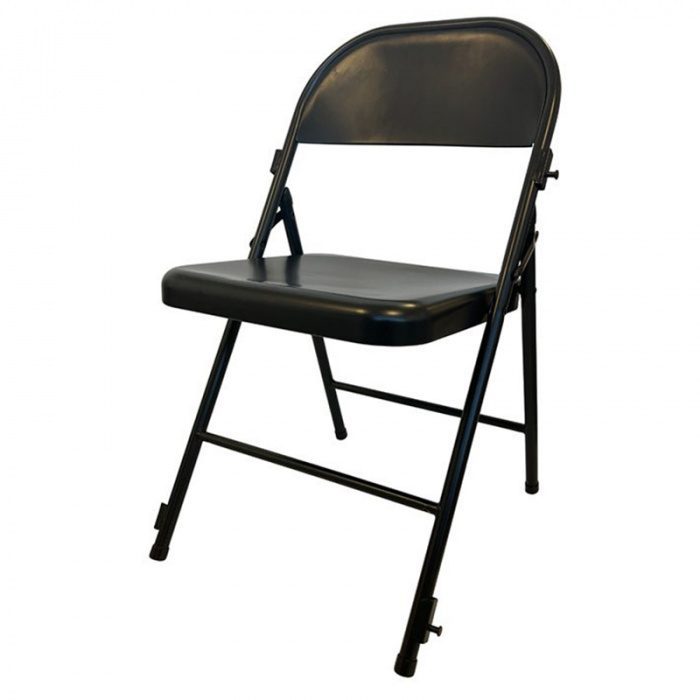 Chaise Pliante Métal PRO-INTENS Assemblable Ultra-Résistante – Image 1