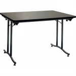 Table RIMINI 120 x 80 Coloris Gris Anthracite