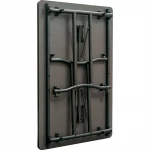 Table RIMINI 120 x 80 Coloris Gris Anthracite – Image 2