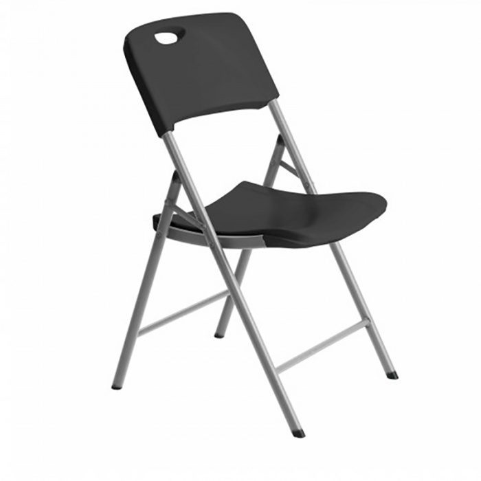 Chaise pliante LIFETIME NOIRE – Image 2